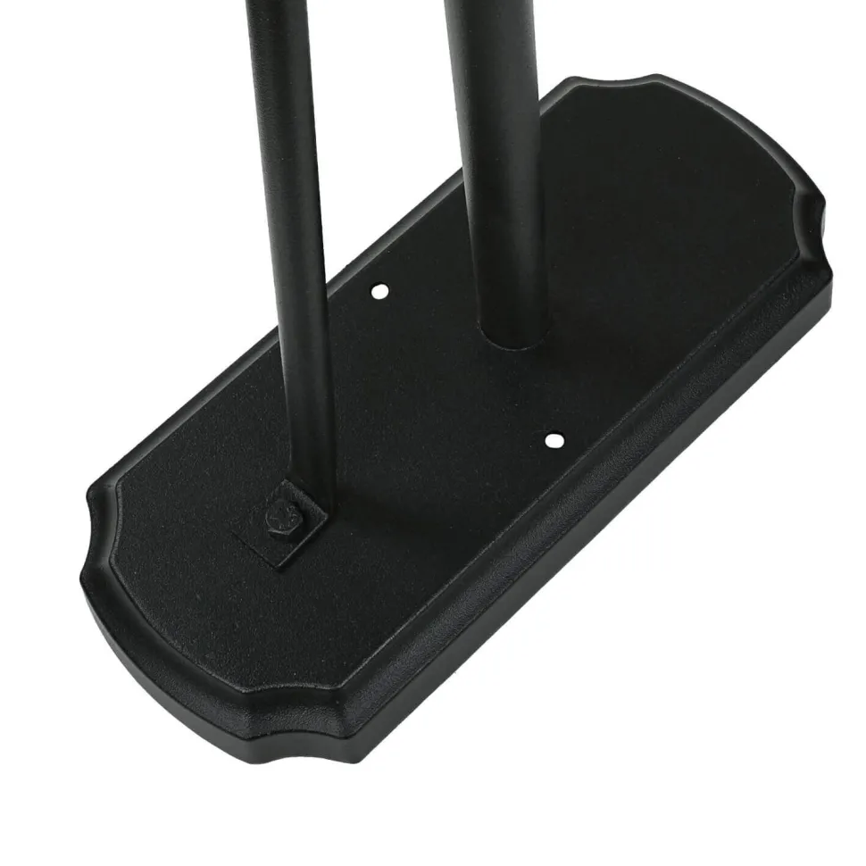 Vintage Wandlampe innen groß T:73cm Schwarz Aluminium