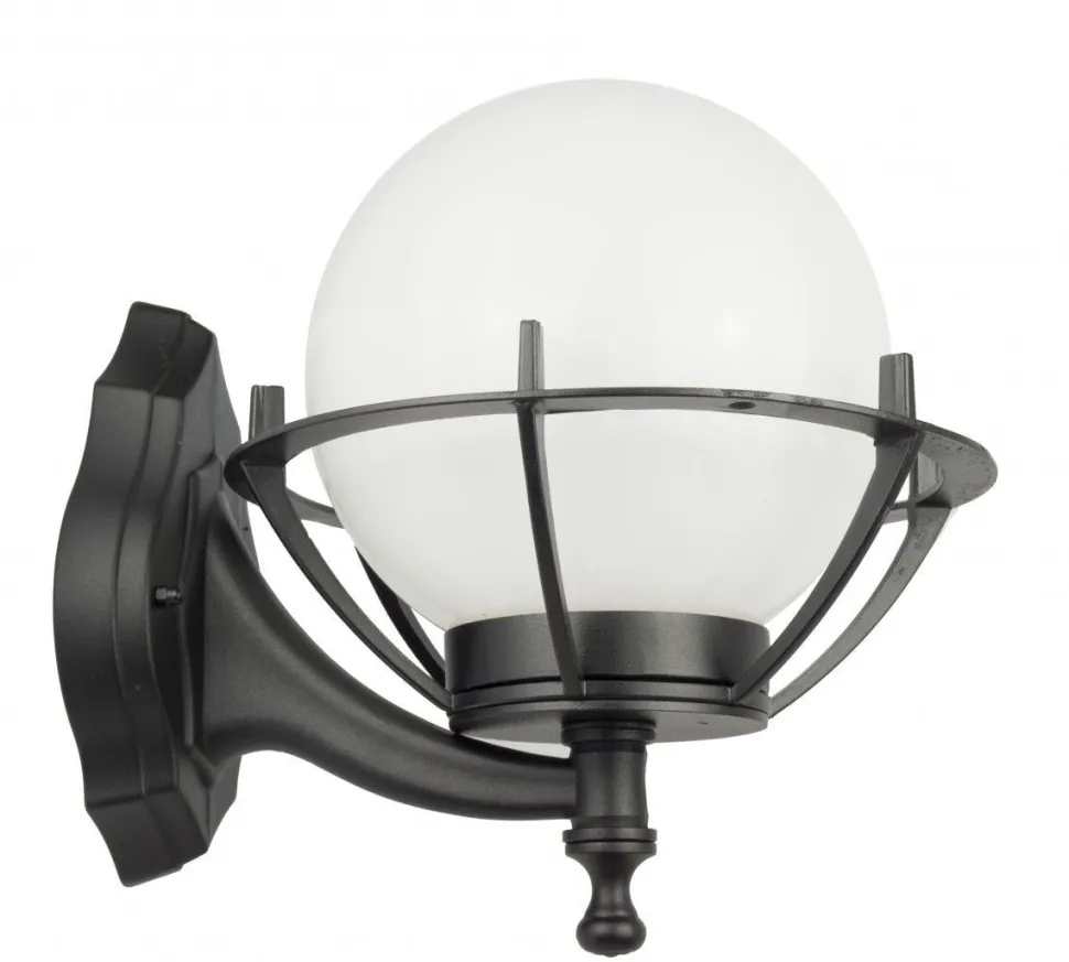 Vintage Wandlaterne außen IP43 Schwarz Weiß