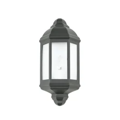 Wand Außenleuchte Anthrazit LIVORNO rustikal E27 IP44