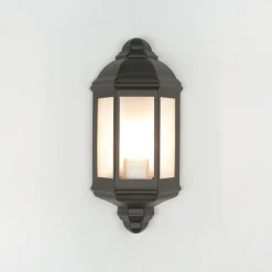 Wand Außenleuchte Anthrazit LIVORNO rustikal E27 IP44