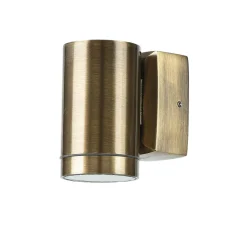 Wand Spot außen IP64 rostfreies Messing GU10 SERRES