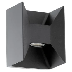 Wandaußenleuchte LED Morino Anthrazit 2-Flmg