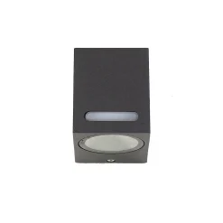 Wandlampe Aluminium eckig IP44 außen praktisch