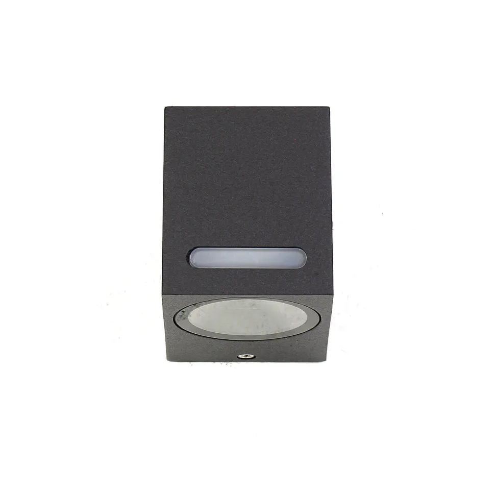 Wandlampe Aluminium eckig IP44 außen praktisch