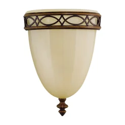 Wandlampe ANABELL 1 Creme Landhaus Design Leuchte