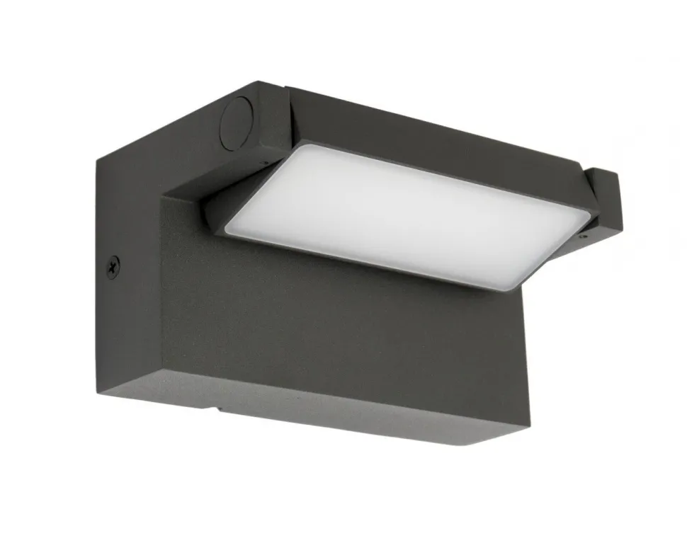 Wandlampe Anthrazit IP54 Modern 4000K 720lm