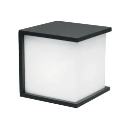 Wandlampe Außen Anthrazit Aluminium eckig IP44