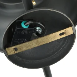 Wandlampe außen H: 45 cm Maritim Echt-Messing