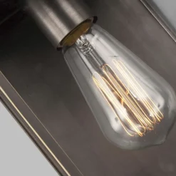 Wandlampe außen in Bronze antik Rustikal IP44 E27