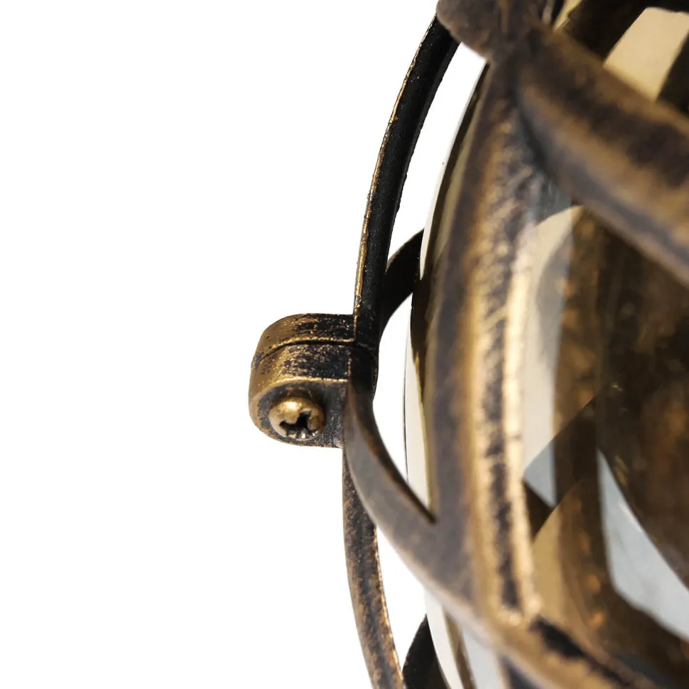 Wandlampe Außen in Kupfer antik IP44 Vintage