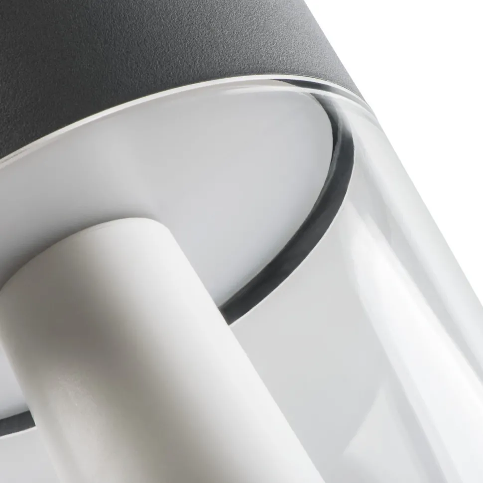 Wandlampe außen IP54 Modern Grau Eingang FLANNA