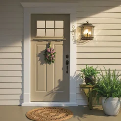 Wandlampe Außen IP44 Rustikal Vintage in Bronze antik