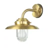 Wandlampe Außen Laterne Messing Maritim IP64 Haus