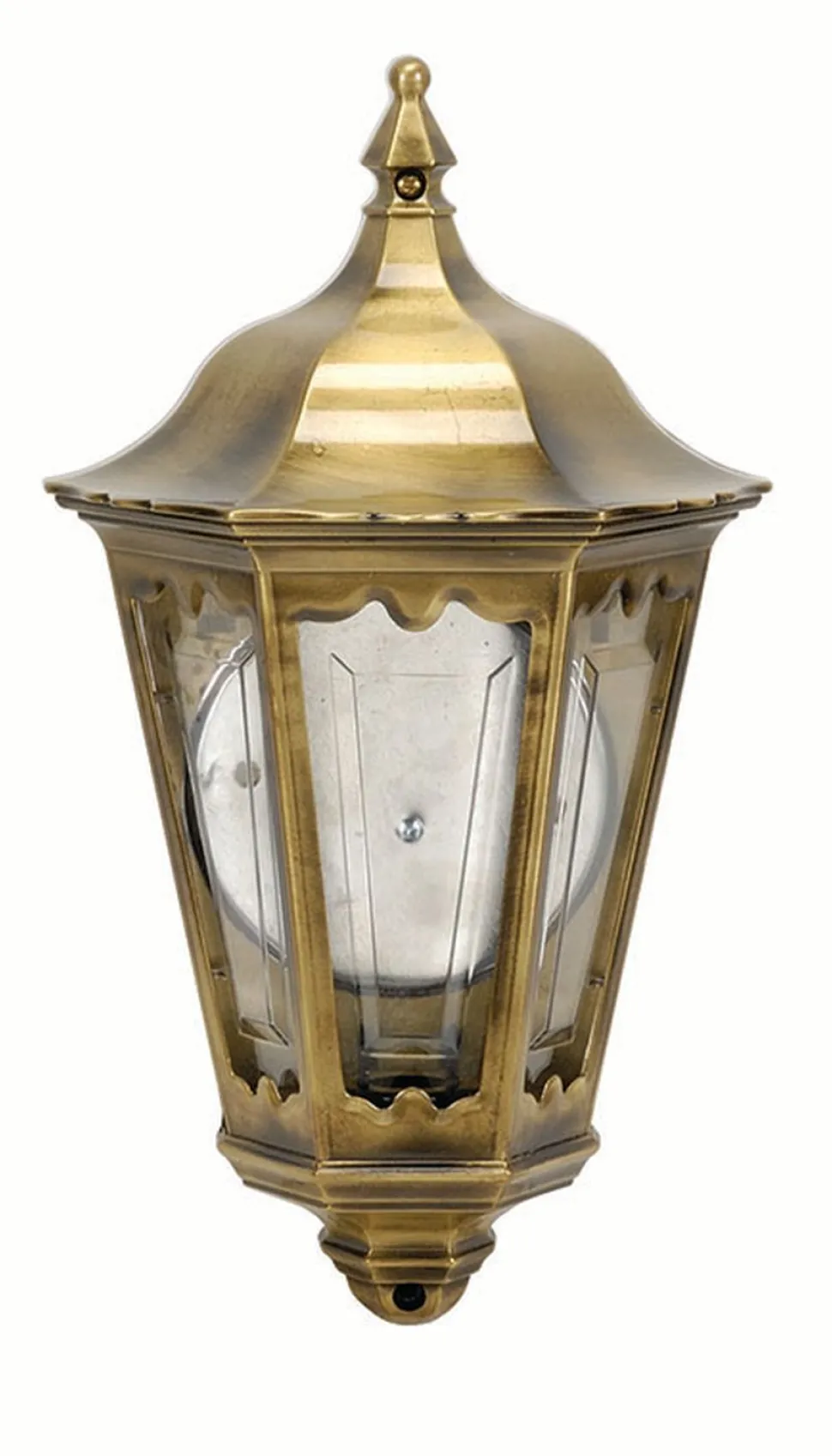 Wandlampe Außen Messing Haustür Rustikal IP43