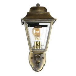 Wandlampe Außen Messing IP43 Rustikal Haustür