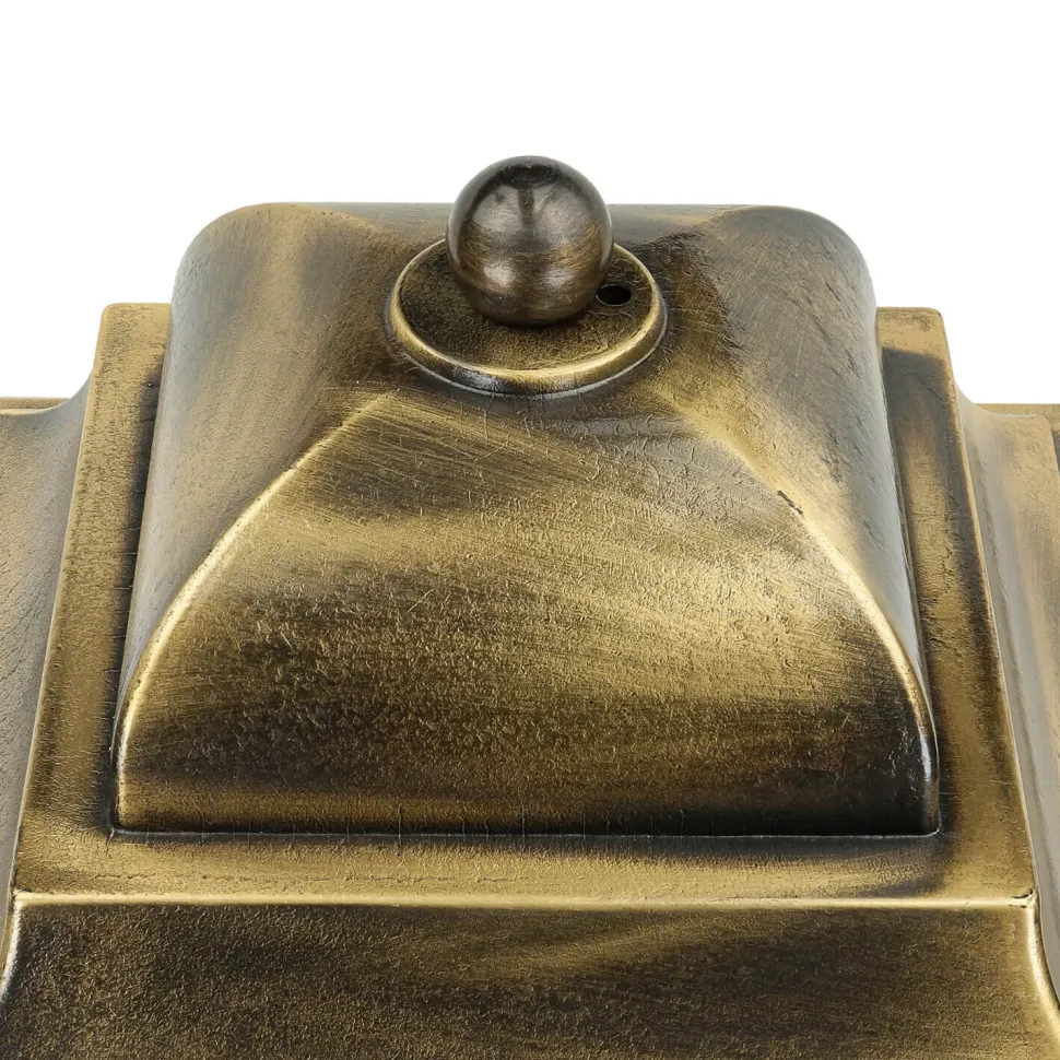 Wandlampe Außen Messing IP43 Rustikal Haustür