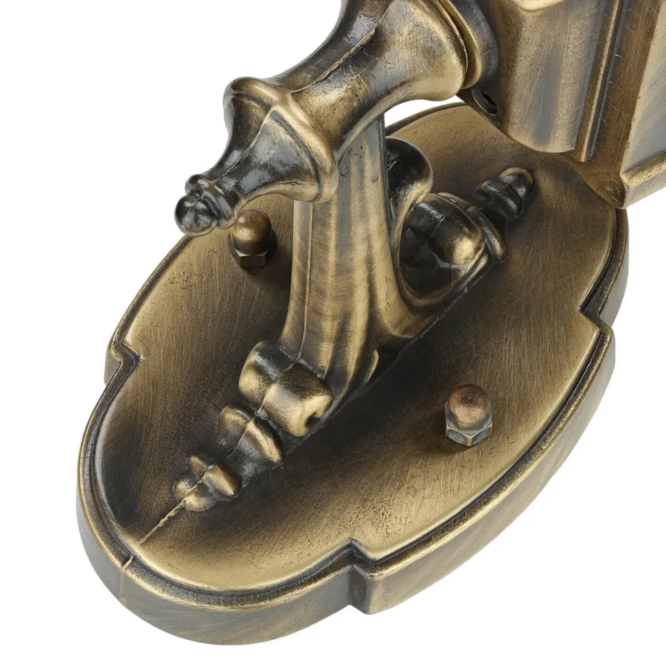 Wandlampe Außen Messing IP43 Rustikal Haustür