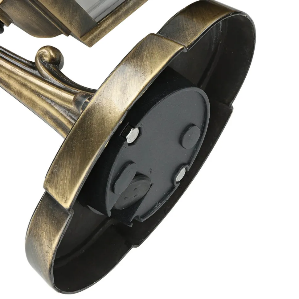 Wandlampe Außen Messing IP43 Rustikal Haustür