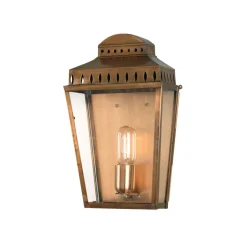 Wandlampe Außen Messing massiv IP44 Vintage Design