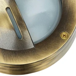 Wandlampe Außen Messing Maritim Terrassenleuchte