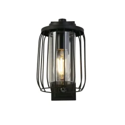 Wandlampe Außen mit Bewegungssensor Aluminium IP44 E27