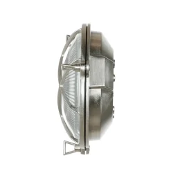 Wandlampe Außen Nickel Echt-Messing IP64 Maritim