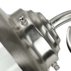 Wandlampe Außen Rustikal Nickel Echt-Messing