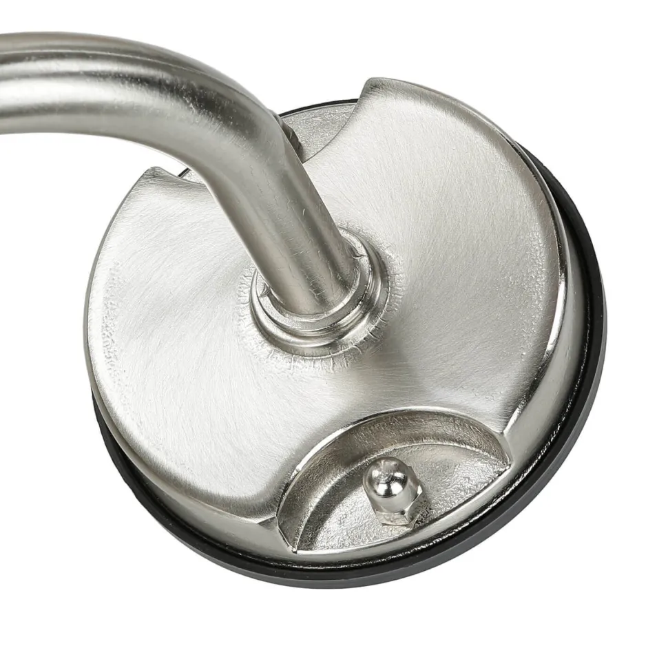 Wandlampe Außen Rustikal Nickel Echt-Messing