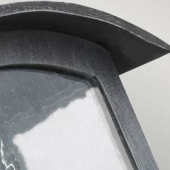 Wandlampe außen Schwarz antik IP44 E27 Rustikal Garten