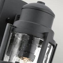 Wandlampe Außen Schwarz IP44 Maritim E27 Garten Balkon