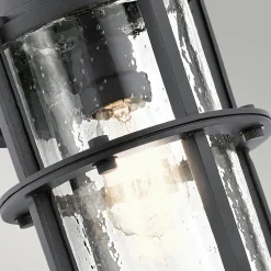 Wandlampe Außen Schwarz IP44 Maritim E27 Garten Balkon