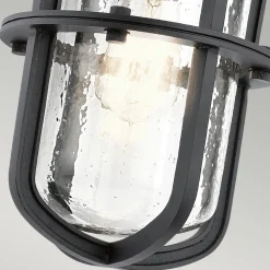 Wandlampe Außen Schwarz IP44 Maritim E27 Garten Balkon