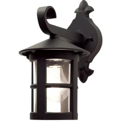 Wandlampe Außen Schwarz Rustikal IP43 Haus Hof