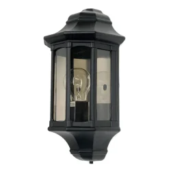 Wandlampe Außen Schwarz Vintage IP44 wetterfest