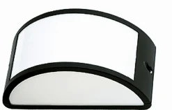 Wandlampe Außen Schwarz Weiß IP44 E27 Aluminium Outdoor