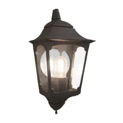 Wandlampe Außen Schwarz wetterfest IP44 Rustikal Haus