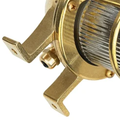 Wandlampe Außen Terrasse Haustür Messing massiv