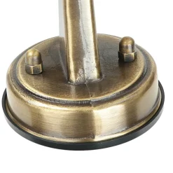 Wandlampe Außen Terrasse Hof Messing Riffelglas IP64