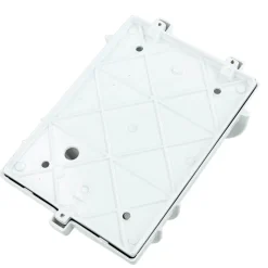 Wandlampe außen Weiß IP64 Messing Glas E27