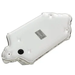 Wandlampe außen Weiß-Gold Maritim Haus Garten