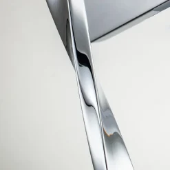 Wandlampe Bad Chrom Weiß H: 41,3 cm IP44 Metall Glas