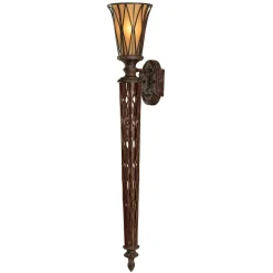 Wandlampe CITA in Gold Bernstein Vintage Lampe