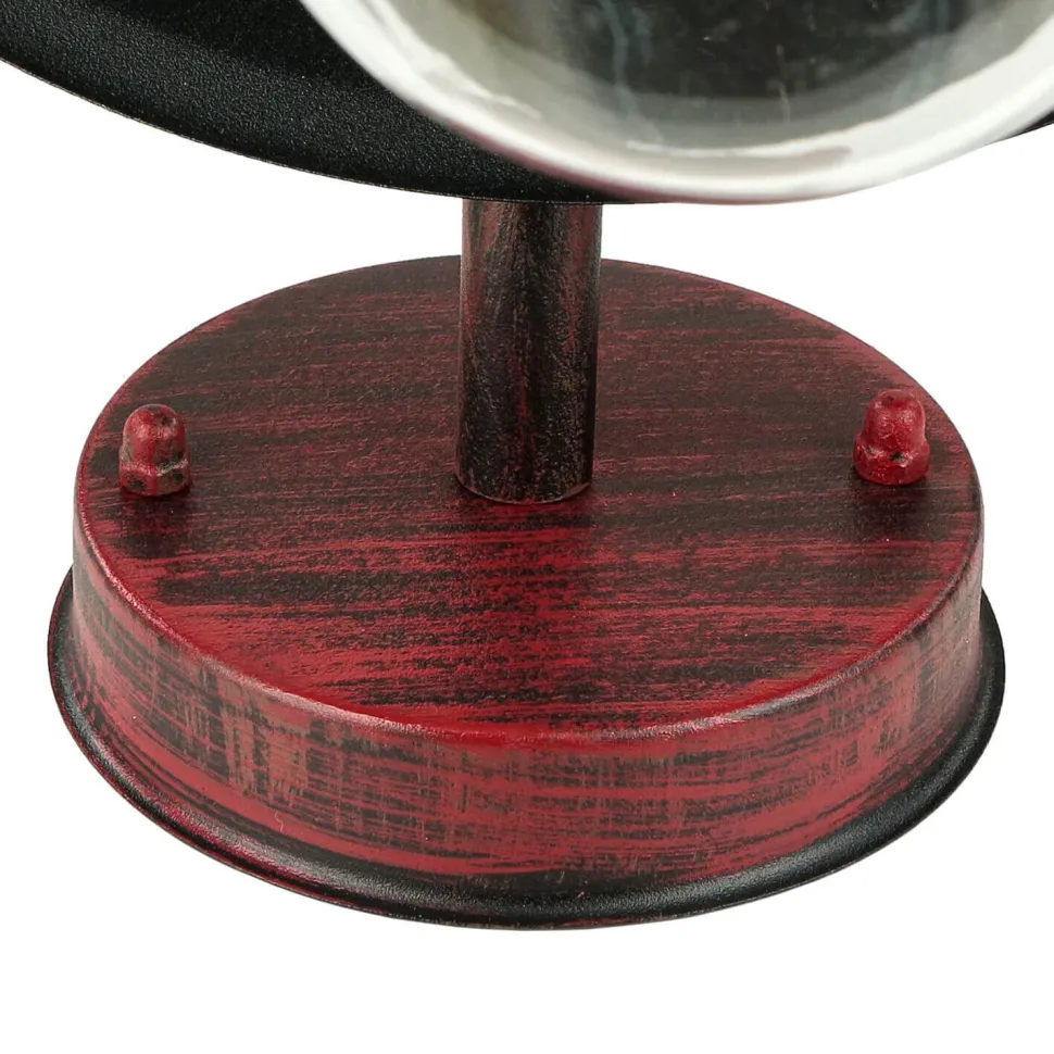 Wandlampe für Außen Schwarz Rot Antik E27 GÖTEBORG