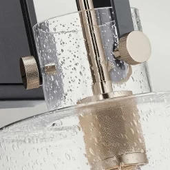 Wandlampe Glas Metall E27 42,1 cm hoch DEIRA