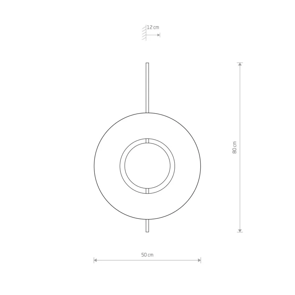 Wandlampe Holz Metall B: 50 cm 2x GX53 dekorativ indirekt
