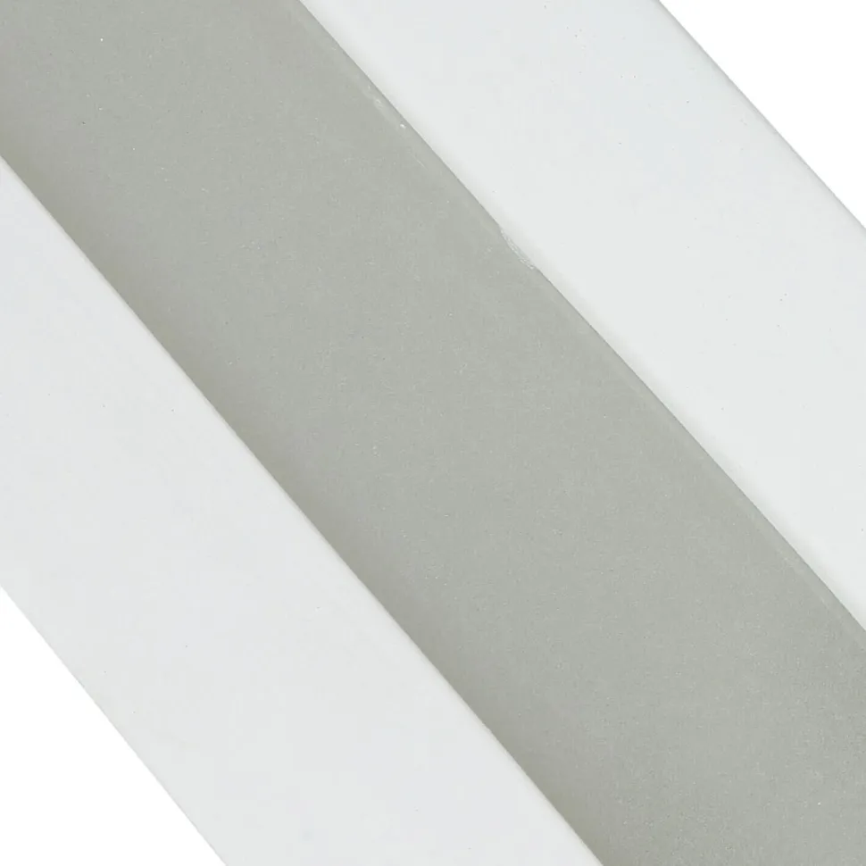 Wandlampe Keramik Glas 32,5 cm eckig Up Down bemalbar