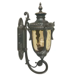 Wandlampe Metall Glas IP44 Rustikal Hof opulent AMY