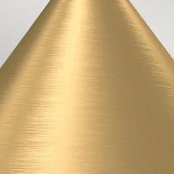 Wandlampe mit Schalter Dimmer 21,3 cm hoch E27 in Gold