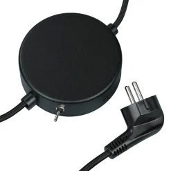 Wandlampe mit Schalter Holz Schwarz 2-flmg Dover