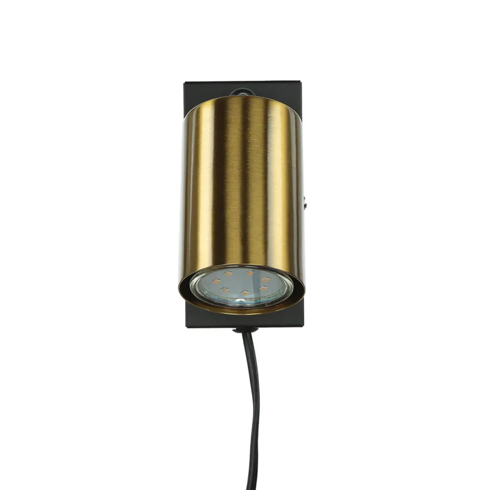 Wandlampe mit Schalter Kabel GU10 verstellbar